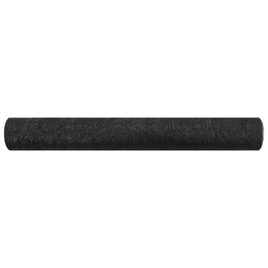 vidaXL Rete per Privacy Nera 2x10 m in HDPE 75 g/m² - Image 1 of 2