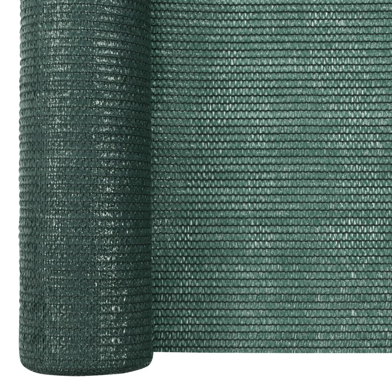 vidaXL Rete per Privacy in HDPE 75 g/m² 1x25 m Verde - Image 7 of 10