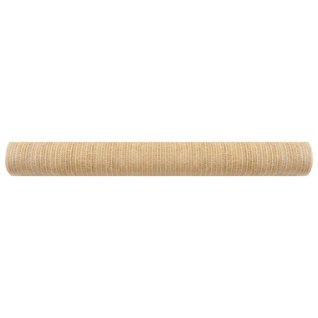 vidaXL Rete per Privacy Beige 1,8x25 m in HDPE 150 g/m² - Image 2 of 2