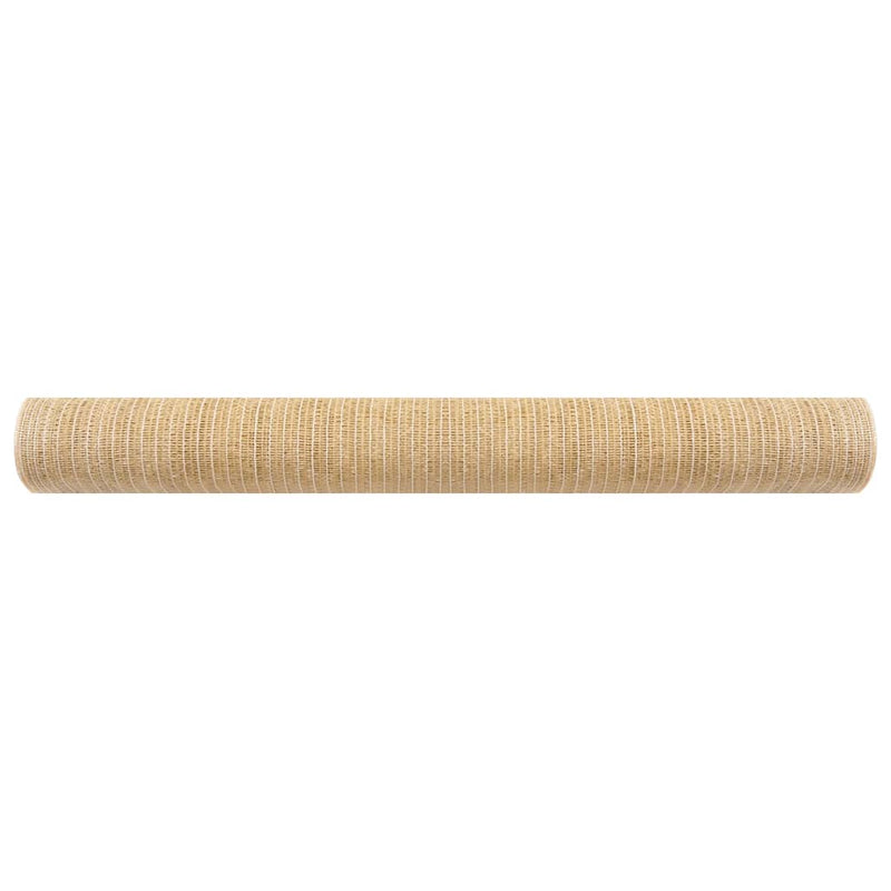 vidaXL Rete per Privacy Beige 1,8x25 m in HDPE 150 g/m² - Image 2 of 2