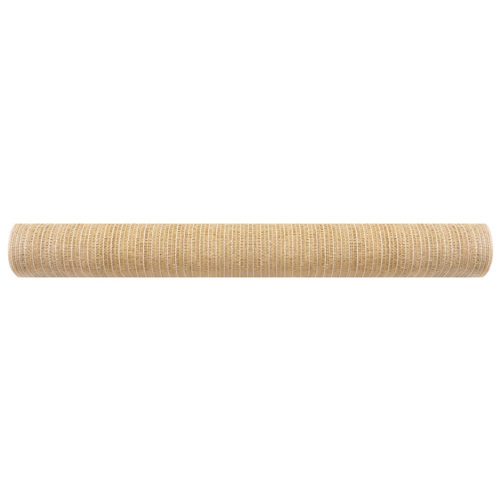 vidaXL Rete per Privacy Beige 2x50 m in HDPE 195 g/m² - Image 2 of 2