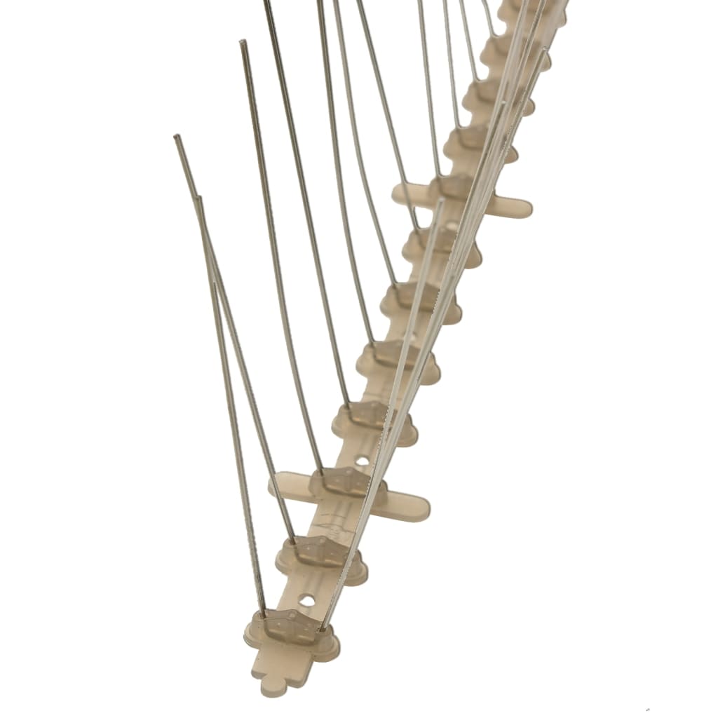 vidaXL Set Dissuasori per Uccelli e Piccioni 20 pz 5 File 10 m - Image 9 of 15