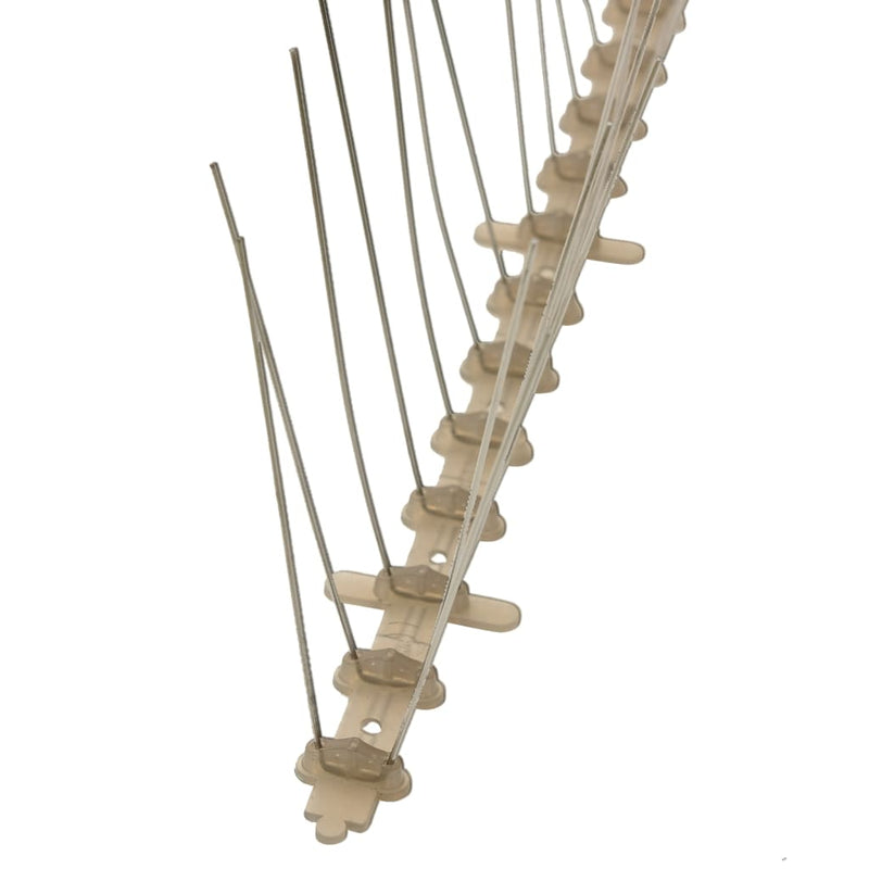 vidaXL Set Dissuasori per Uccelli e Piccioni 20 pz 5 File 10 m - Image 9 of 15