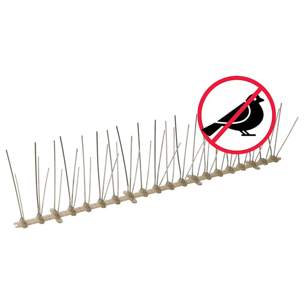 vidaXL Set Dissuasori per Uccelli e Piccioni 20 pz 5 File 10 m - Image 12 of 15