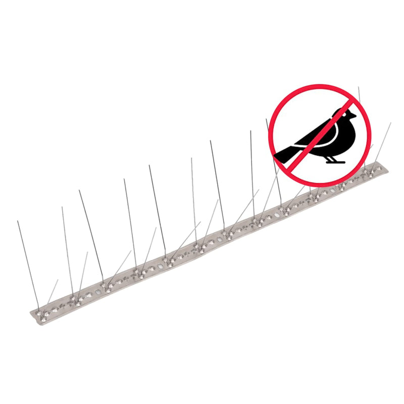 vidaXL Set Dissuasori per Uccelli in Acciaio Inossidabile, 10 m, 4 File - Image 13 of 20