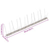 vidaXL Set Dissuasori per Uccelli in Acciaio Inossidabile, 10 m, 4 File - Image 19 of 20