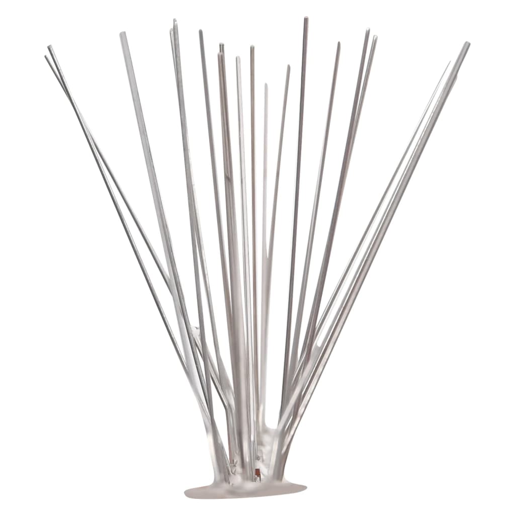 vidaXL Set Dissuasori per Uccelli in Acciaio Inossidabile, 10 m, 4 File - Image 10 of 20