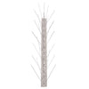 vidaXL Set Dissuasori per Uccelli e Piccioni 40 pz Acciaio 5 File 20 m - Image 7 of 20