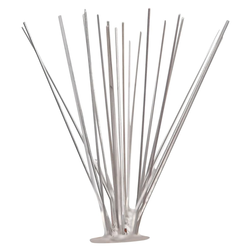 vidaXL Set Dissuasori per Uccelli in Acciaio Inossidabile, 10 m, 4 File - Image 11 of 20