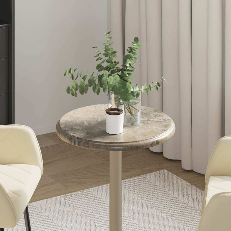 Piano Tavolo Rotondo in Marmo Grigio Ø40 cm- Eleganza Versatile - Image 8 of 24