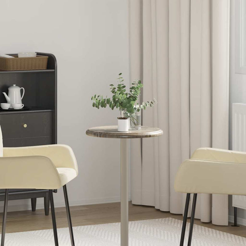 Piano Tavolo Rotondo in Marmo Grigio Ø40 cm- Eleganza Versatile - Image 1 of 24