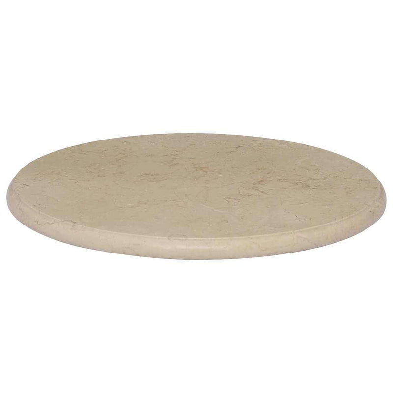 Piano per Tavolo Rotondo in Marmo Crema vidaXL, Ø50 cm - Image 2 of 8