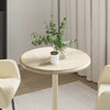 Piano per Tavolo Rotondo in Marmo Crema vidaXL, Ø50 cm - Image 3 of 8
