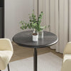 vidaXL Piano per Tavolo in Marmo Ø50x2,5 cm Nero - Image 6 of 16