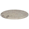 vidaXL Tablero de Mesa de Mármol Diámetro 50 cm Gris - Image 3 of 16