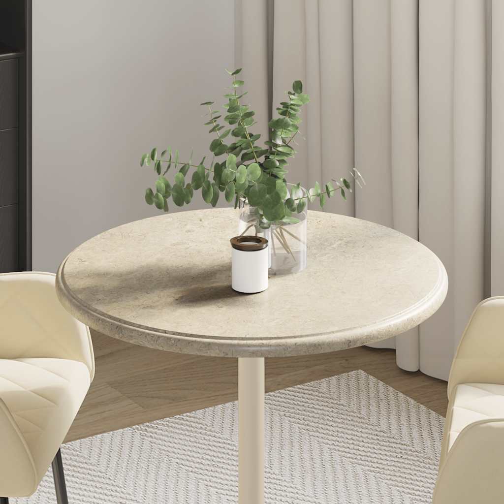 Piano Tavolo Rotondo in Marmo Grigio Ø40 cm- Eleganza Versatile - Image 9 of 24