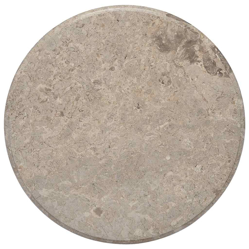 Piano Tavolo Rotondo in Marmo Grigio Ø40 cm- Eleganza Versatile - Image 11 of 24