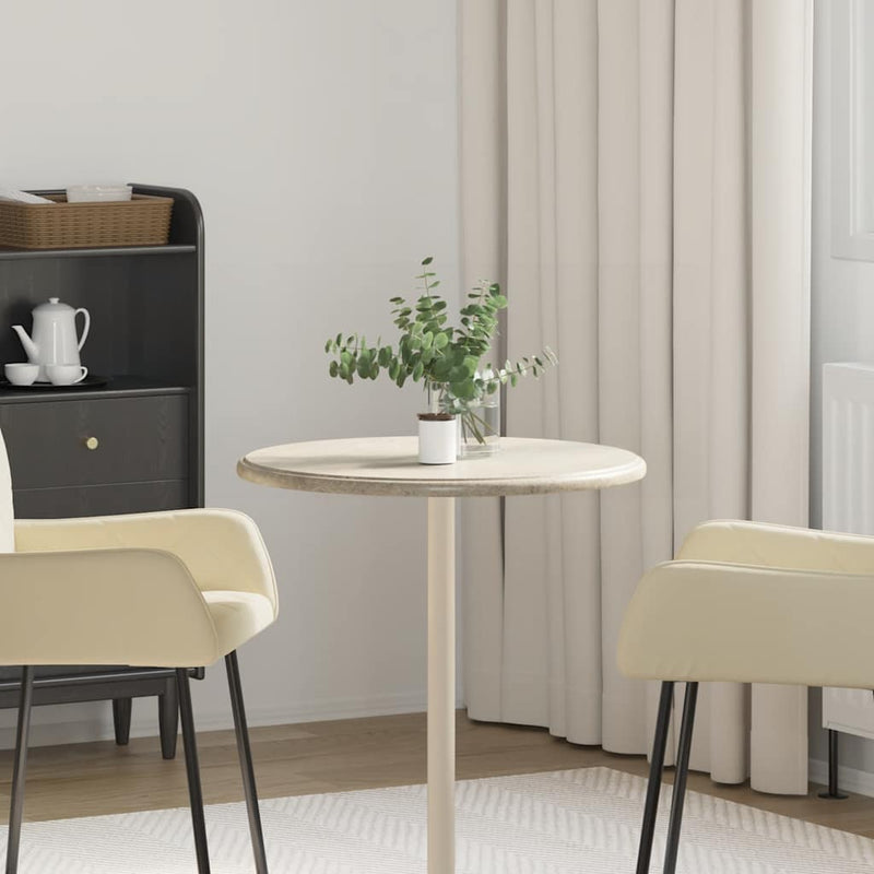 Piano Tavolo Rotondo in Marmo Grigio Ø40 cm- Eleganza Versatile - Image 3 of 24