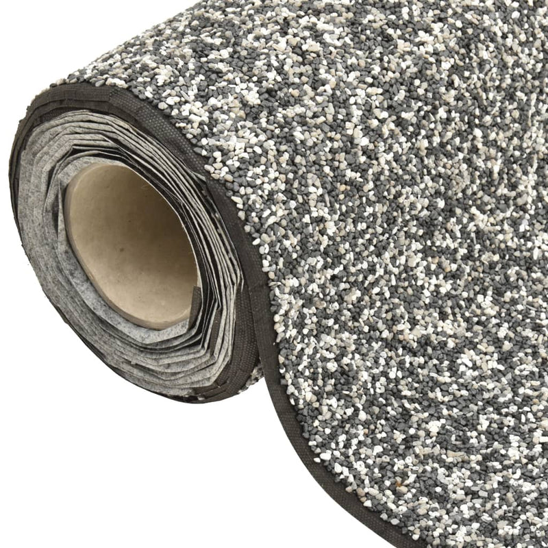 vidaXL Non-Woven PP Stone Fleece Liner, 250x40 cm, Grey - Image 1 of 8