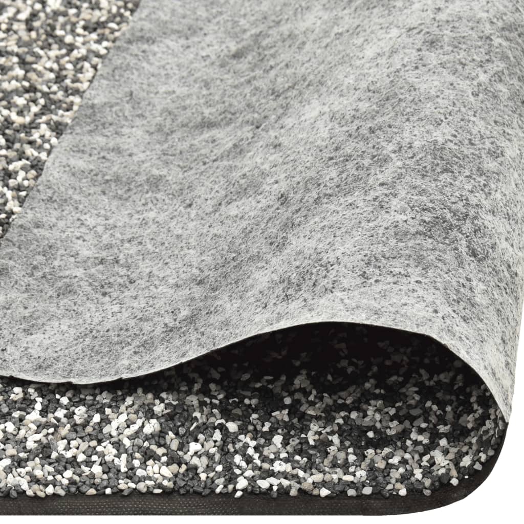vidaXL Revestimiento para Estanque de Fieltro de PP con Piedra 150x40 cm Gris - Image 8 of 12