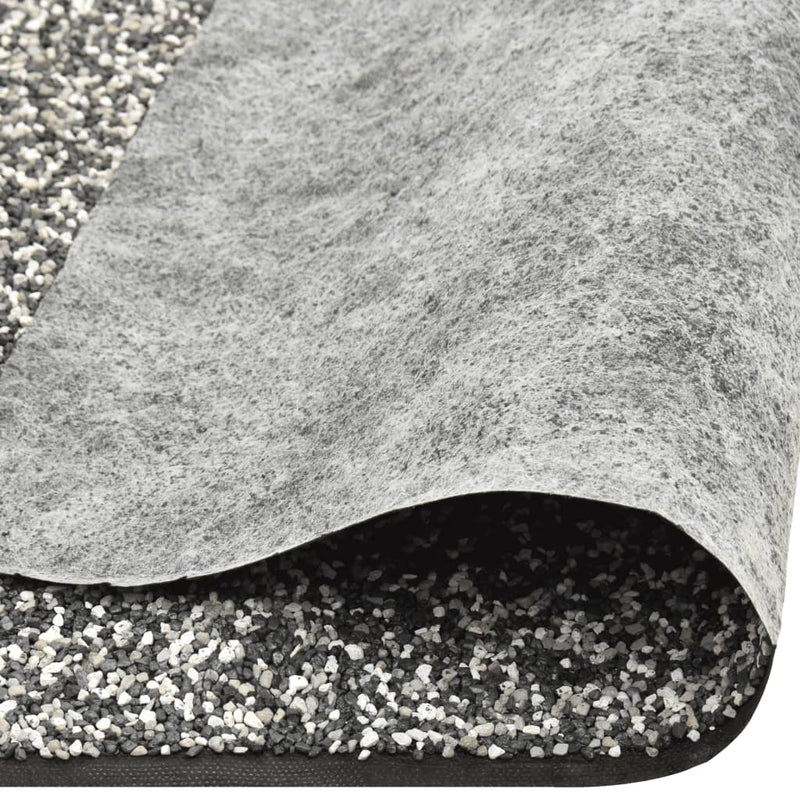 vidaXL Revestimiento para estanques diseño piedra 500x60 cm Gris - Image 3 of 4
