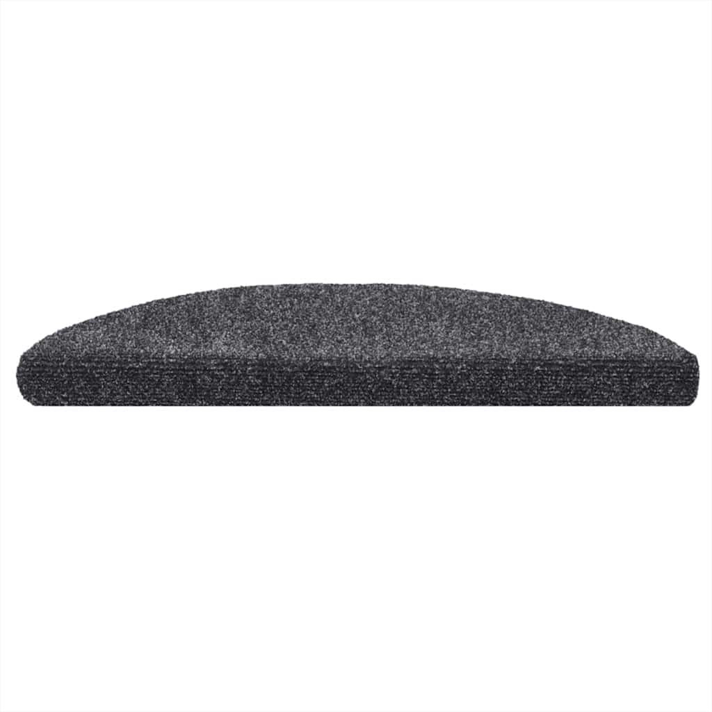 Tappetini Autoadesivi Semicircolari per Scale - Comfort e Sicurezza, Set 10 Pezzi Grigio Scuro - Image 5 of 20