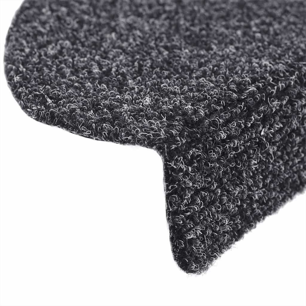 Tappetini Autoadesivi Semicircolari per Scale - Comfort e Sicurezza, Set 10 Pezzi Grigio Scuro - Image 11 of 20