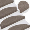Set 5 Tappetini Semicircolari Autoadesivi per Scale vidaXL - Beige - Image 5 of 12