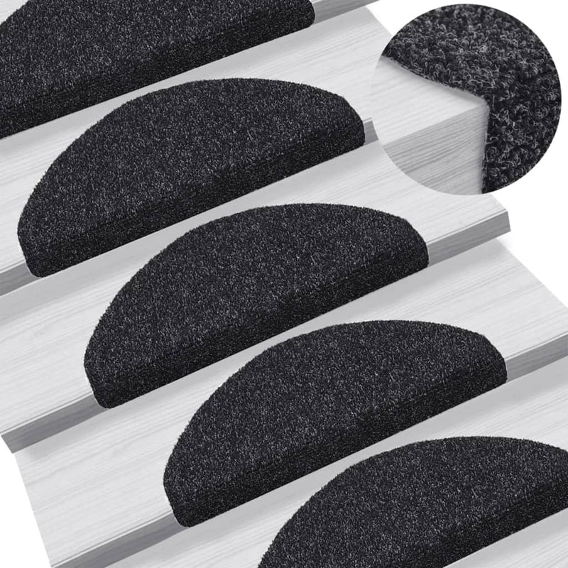 Tappetini Autoadesivi per Scale Semicircolari, Neri (15 pz) - Sicurezza e Stile - Image 5 of 33