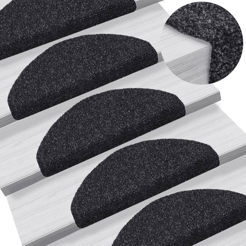 Tappetini Autoadesivi per Scale Semicircolari, Neri (15 pz) - Sicurezza e Stile - Image 2 of 33