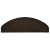 Tappetini per scale autoadesivi 10 pz 65x21x4 cm marrone semicircolari grandi - immagine 15 | SolPatio - Image 15 of 26