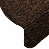Tappetini per scale autoadesivi 10 pz 65x21x4 cm marrone semicircolari grandi - immagine 16 | SolPatio - Image 16 of 26