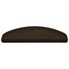 Tappetini per scale autoadesivi 10 pz 65x21x4 cm marrone semicircolari grandi - immagine 7 | SolPatio - Image 7 of 26