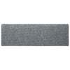 vidaXL Tappetini per scale autoadesivi 5 pz 65x21x4 cm Grigio chiaro bordo rettangolare - Image 4 of 7