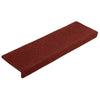 Set 5 Tappetini Autoadesivi per Scale 65x21 cm - Rosso Bordeaux - immagine 1 | SolPatio - Image 1 of 11