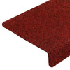 Set 5 Tappetini Autoadesivi per Scale 65x21 cm - Rosso Bordeaux - immagine 7 | SolPatio - Image 7 of 11