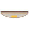 vidaXL Tappetini per scale 10 pz 56x17x3 cm Marrone chiaro Semicircolari - Image 5 of 8