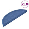 vidaXL Tappetini per scale 10 pz 56x17x3 cm blu semicircolari - Image 7 of 48