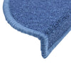 vidaXL Tappetini per scale 10 pz 56x17x3 cm blu semicircolari - Image 35 of 48
