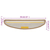 vidaXL Tappetini per scale 10 pz 56x17x3 cm blu semicircolari - Image 47 of 48