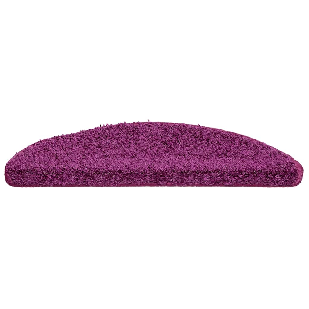 vidaXL Tappetini per scale 10 pz 56x17x3 cm blu semicircolari - Image 23 of 48
