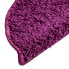 vidaXL Tappetini per scale 10 pz 56x17x3 cm Viola Semicircolari - Image 7 of 8