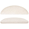 vidaXL Tappetini per scale 10 pz 56x17x3 cm Bianco Semicircolari - Image 4 of 8