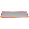 vidaXL Tappetini per scale 10 pz 65x21x4 cm Rosso Bordo rettangolare - Image 5 of 8