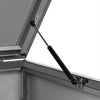 vidaXL Copribidone Singolo in Acciaio Inox e Zincato 69x77,5x112,5cm Antracite - Image 108 of 165