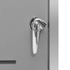 vidaXL Copribidone Singolo in Acciaio Inox e Zincato 69x77,5x112,5cm Antracite - Image 141 of 165