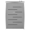 vidaXL Copribidone Singolo in Acciaio Inox e Zincato 69x77,5x112,5cm Antracite - Image 53 of 165