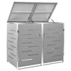 vidaXL Copribidone Singolo in Acciaio Inox e Zincato 69x77,5x112,5cm Antracite - Image 62 of 165