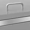 vidaXL Copribidone Singolo in Acciaio Inox e Zincato 69x77,5x112,5cm Antracite - Image 120 of 165