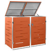 vidaXL Copribidone Singolo in Acciaio Inox e Zincato 69x77,5x112,5cm Antracite - Image 65 of 165